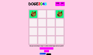 Doge2048.com thumbnail