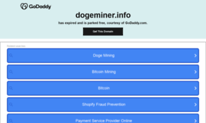 Dogeminer.info thumbnail