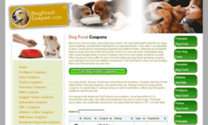 Dogfood-coupon.com thumbnail