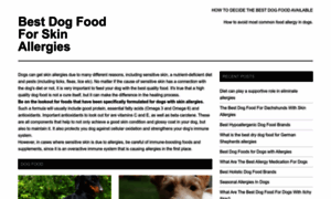 Dogfoodskinallergies.com thumbnail