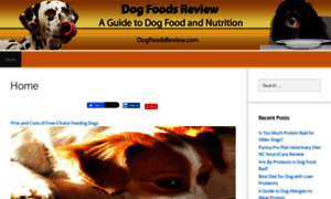 Dogfoodsreview.com thumbnail