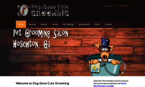 Doggonecutegrooming.com thumbnail