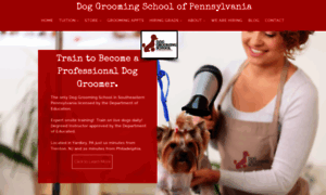 Doggroomingschoolofpennsylvania.com thumbnail