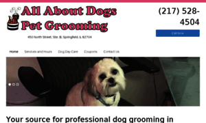 Doggroomingspringfieldil.net thumbnail