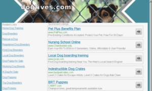 Doglives.com thumbnail