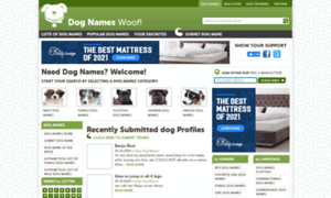 Dognameswoof.com thumbnail