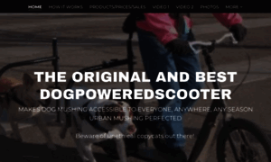 Dogpoweredscooter.com thumbnail