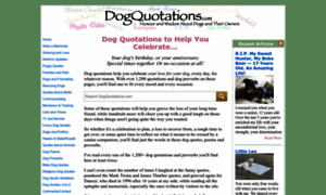 Dogquotations.com thumbnail