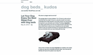 Dogsbedsfordogs.wordpress.com thumbnail