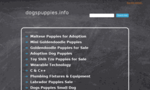 Dogspuppies.info thumbnail