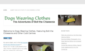 Dogswearingclothes.com thumbnail