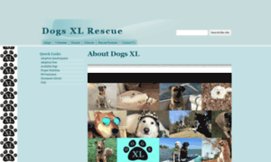 Dogsxlrescue.org thumbnail