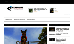 Dogthusiast.com thumbnail