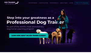 Dogtraineracademy.org thumbnail