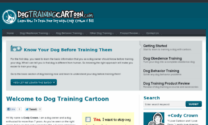 Dogtrainingcartoon.com thumbnail