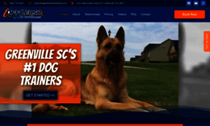 Dogtraininggreenville.com thumbnail