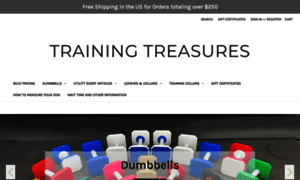 Dogtrainingtreasures-store.com thumbnail