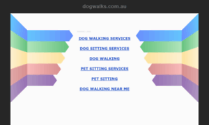 Dogwalks.com.au thumbnail