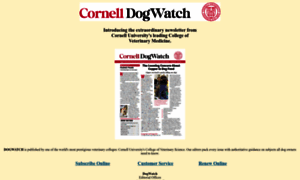 Dogwatchnewsletter.com thumbnail