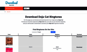 Dojacat.download-ringtone.com thumbnail