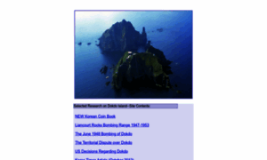 Dokdo-research.com thumbnail