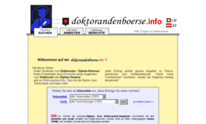 Doktorandenboerse.info thumbnail