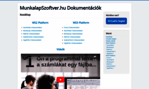 Dokumentacio.munkalapszoftver.hu thumbnail