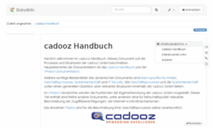 Dokuwiki.cadooz.com thumbnail