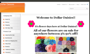 Dollardaisies.com thumbnail