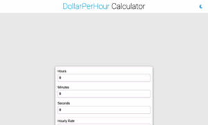 Dollarperhourcalculator.com thumbnail