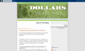 Dollarsanddeadlines.blogspot.com thumbnail