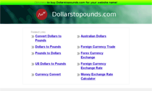 Dollarstopounds.com thumbnail