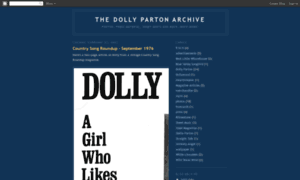 Dollypartonarchive.blogspot.com thumbnail