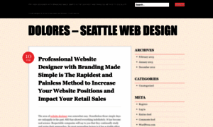 Doloresseattlewebdesign.wordpress.com thumbnail
