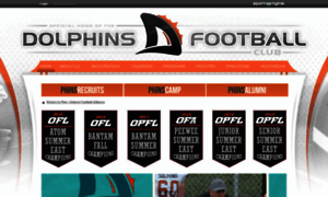 Dolphinsfootball.ca thumbnail