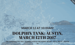 Dolphintankaustin2017.splashthat.com thumbnail
