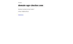 Domain-age-checker.com thumbnail