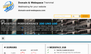 Domain-and-webhosting.de thumbnail