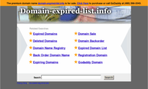 Domain-expired-list.info thumbnail