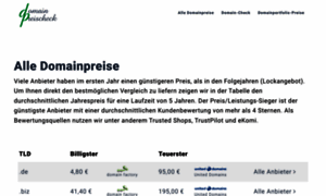 Domain-preischeck.de thumbnail