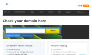 Domain.afaghhosting.net thumbnail