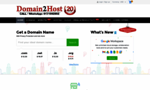 Domain2host.net thumbnail