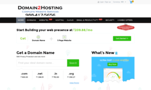 Domain2hosting.com thumbnail