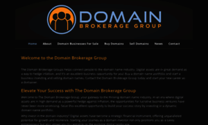 Domainbrokeragegroup.com thumbnail