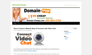 Domaincheap.wordpress.com thumbnail