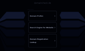 Domaincheck.de thumbnail