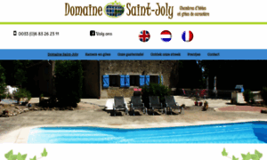 Domaine-saint-joly.com thumbnail