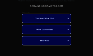 Domaine-saint-victor.com thumbnail