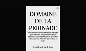 Domainedelaperinade.com thumbnail