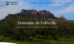 Domainedelolivette.fr thumbnail